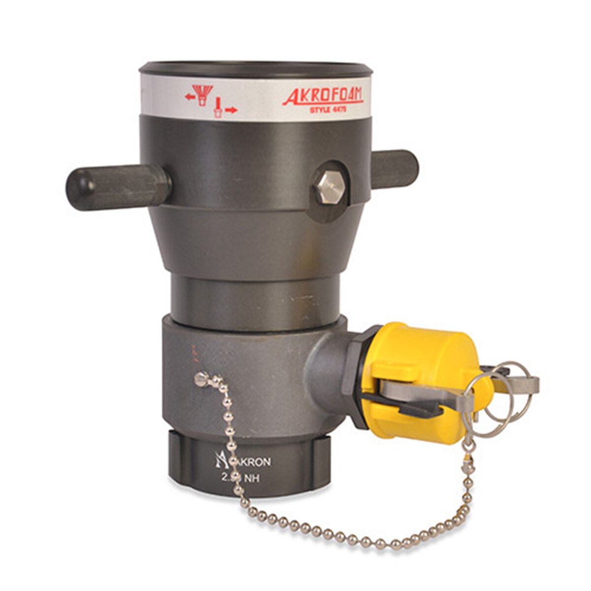 Akron Brass 4475 AkroFoam Master Stream Nozzle with Pickup Tube