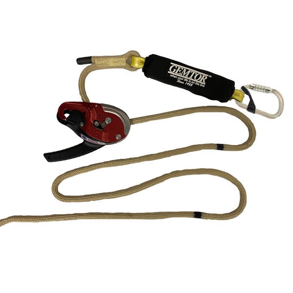 Fireground Rope Rescue Lowering System with H3 Tech25 Rope