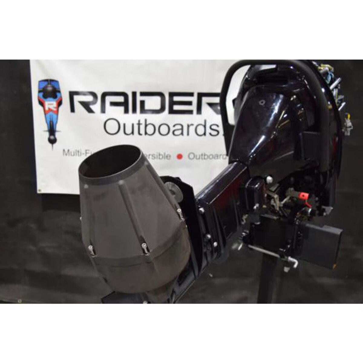Tohatsu 25HP Manual Motor with Raider Safety Pump Jet - Short
