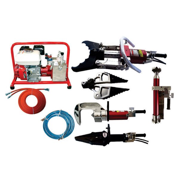 Tnt Electric Storm Series2 Combination Tools Dual Battery Firefighter One