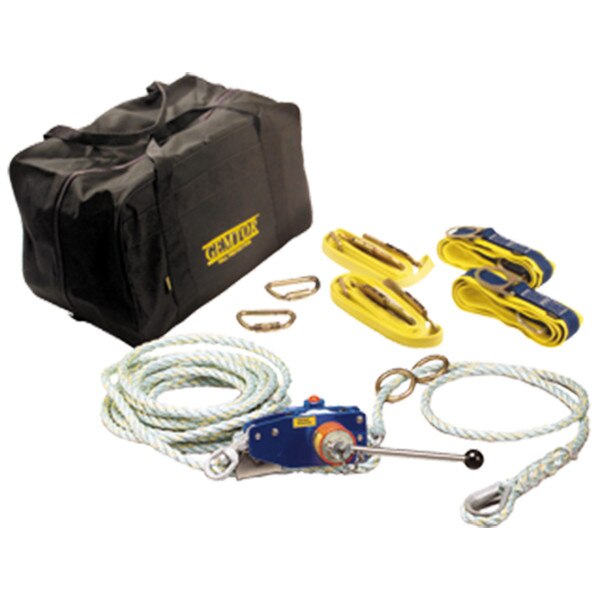 Gemtor Synthetic Rope Horizontal Lifeline Complete Temporary System