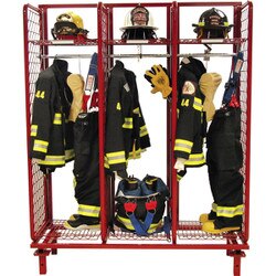 Quick Drying Flat Coat Hangers for Turnout Gear Lockers