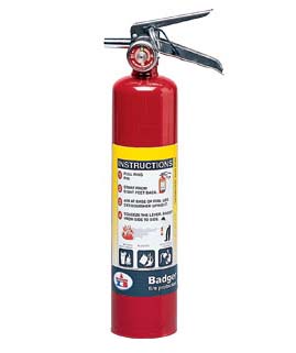 Kidde Pro Line 5lb ABC Fire Extinguisher With Metal Vehicle