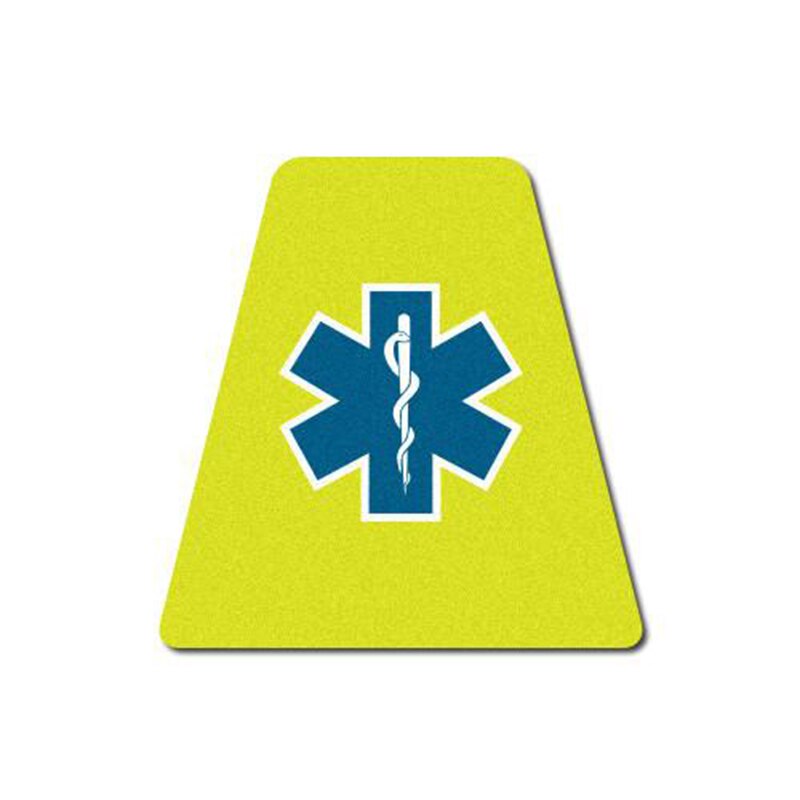 4” Reflective ERT Star Of Life Medical Sticker – Emergency Response Team