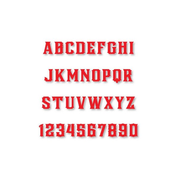 Reflective Letters Numbers Solid Firehouse Font Reflective Letters Numbers Solid Firehouse Font