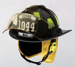 Cairns 1044 Traditional Helmet NFPA With 4