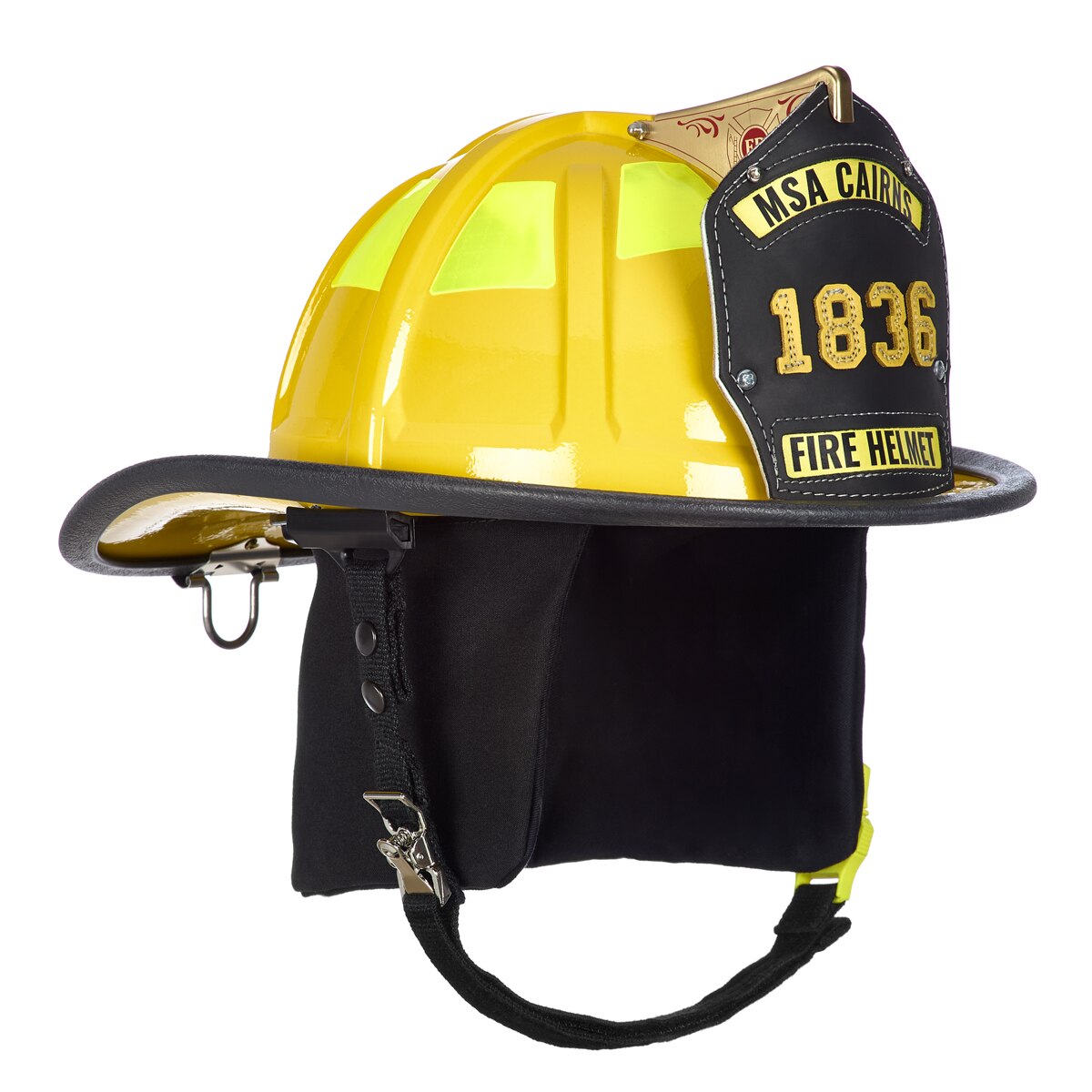 Cairns 1836 Traditional Composite Fire Helmet With Faceshield