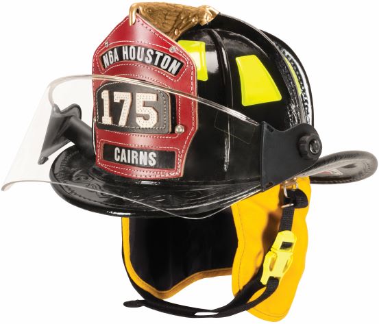 Cairns Leather Helmet N6A Sam Houston NFPA Goggles, Standard | All