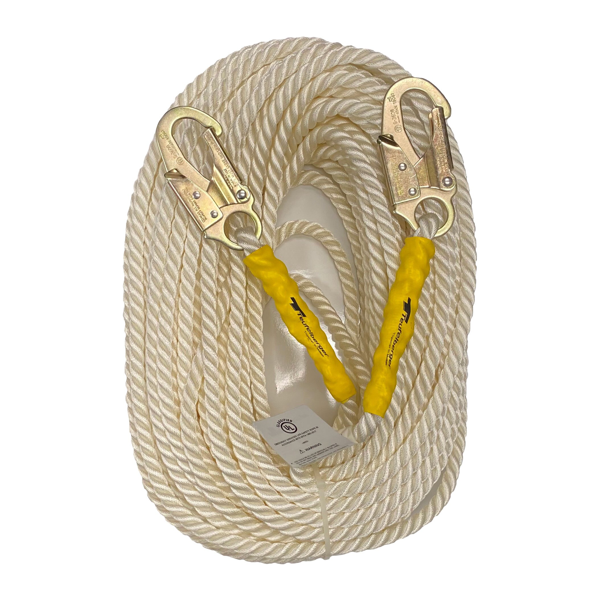高速配送 Pelican Rope Arborist-24 16 inch 11mm with Spliced Eye Climbing Line 