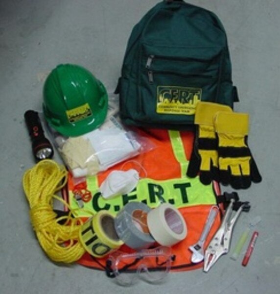 CERT Community Emergency Response Team Kit