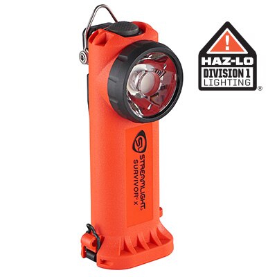 Streamlight Survivor X イエロー 懐中電灯 Streamlight Survivor X Right Angle LED Light| Fire-End